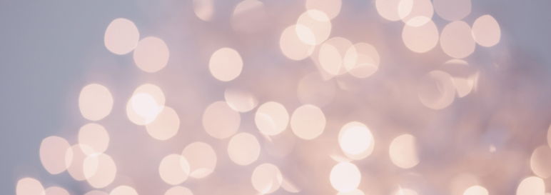 close up of blurry lights indigo and pink